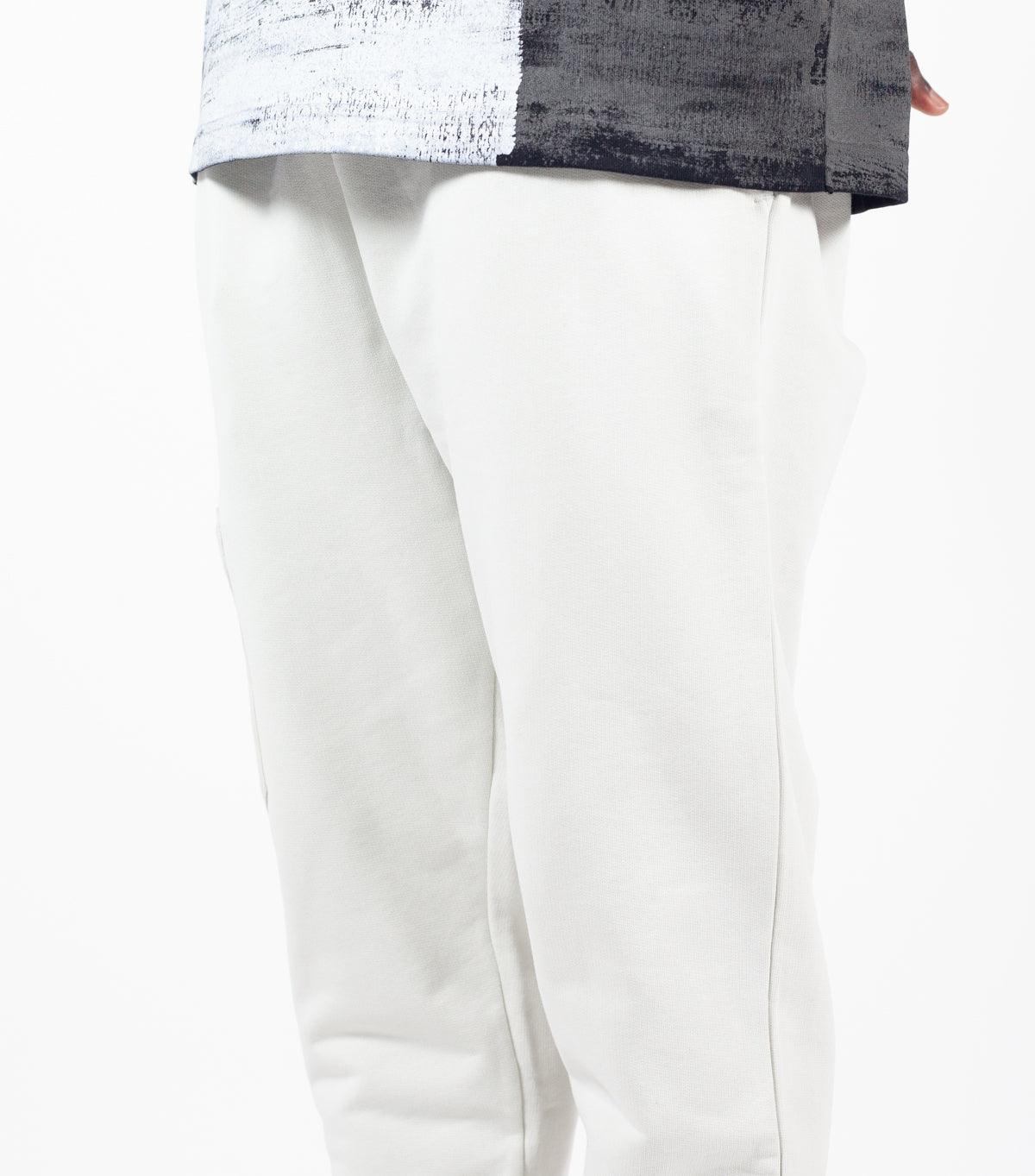 A-COLD-WALL* Logo Embroidery Sweat Pant White | SOMEWHERE