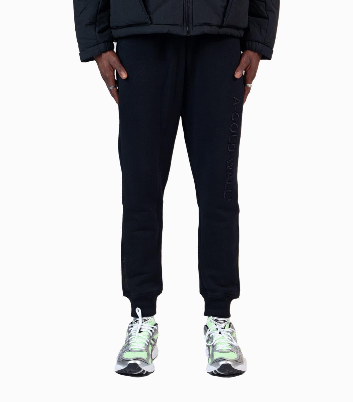 A-COLD-WALL* Logo Sweat Pant Black | SOMEWHERE