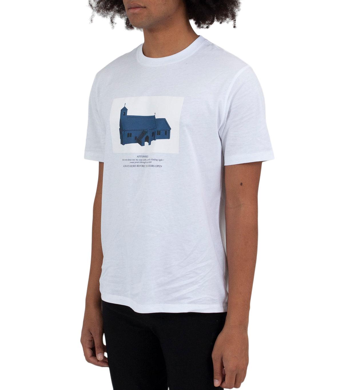 AFFXWRKS Doors T-Shirt White | SOMEWHERE