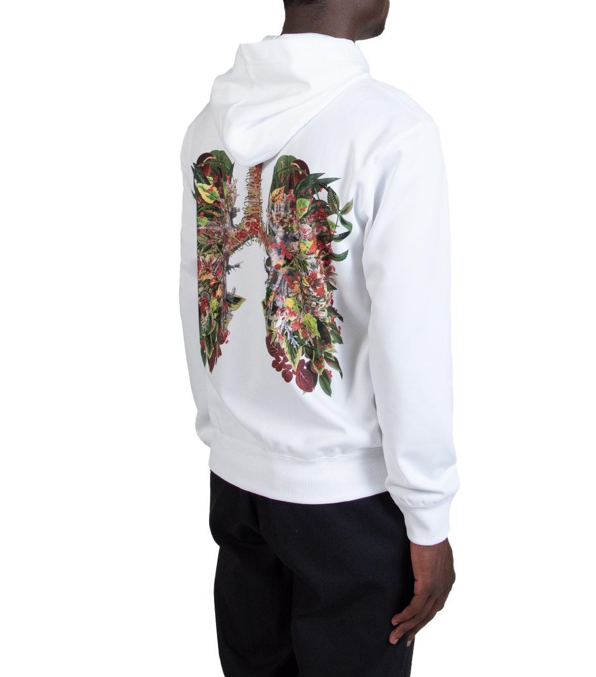 CdG Homme Plus Lungs Hoodie White | SOMEWHERE