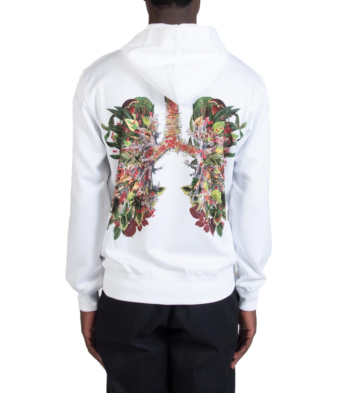 CdG Homme Plus Lungs Hoodie White | SOMEWHERE