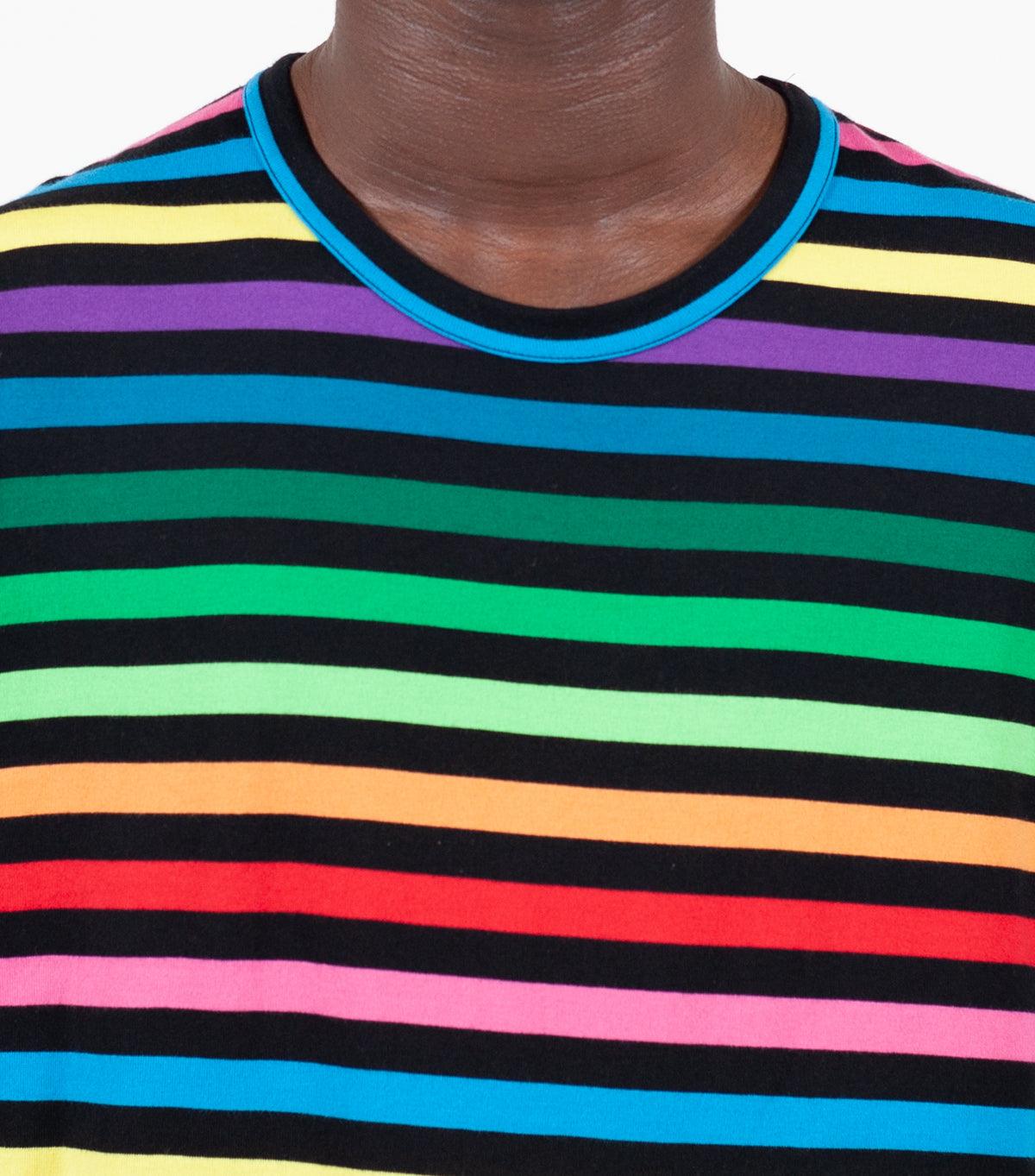 CdG Homme Plus Patchwork T-Shirt Multi Color | SOMEWHERE