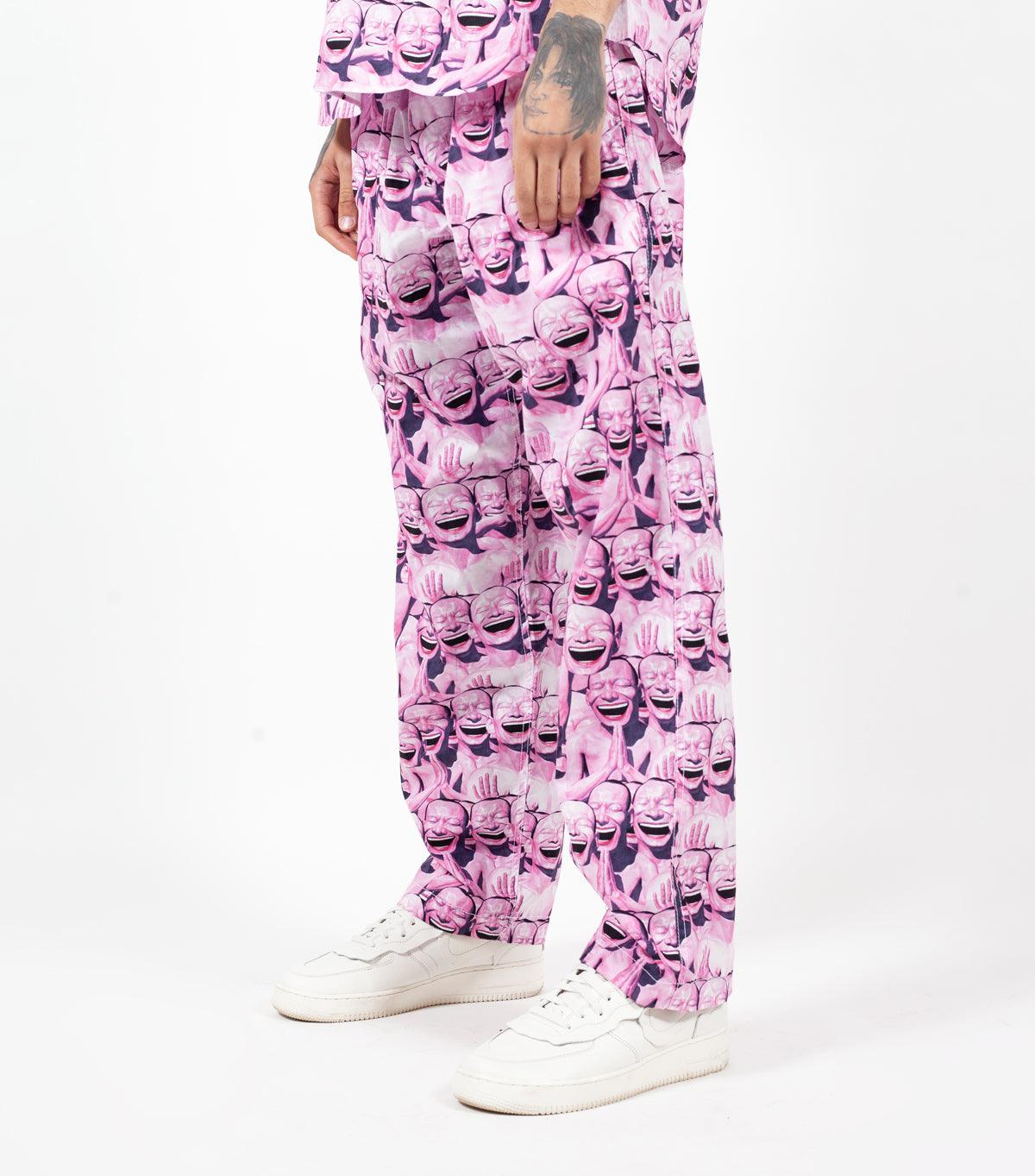 CdG SHIRT Graphic Pants Pink | SOMEWHERE