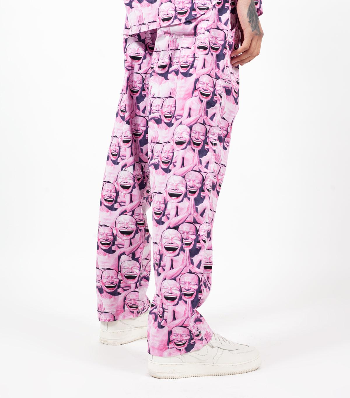 CdG SHIRT Graphic Pants Pink | SOMEWHERE