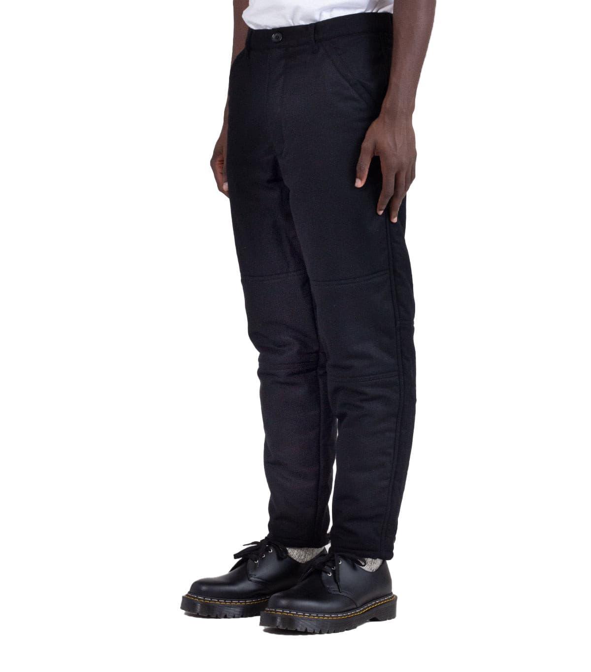 CdG SHIRT Woven Workwear Pants Black | SOMEWHERE