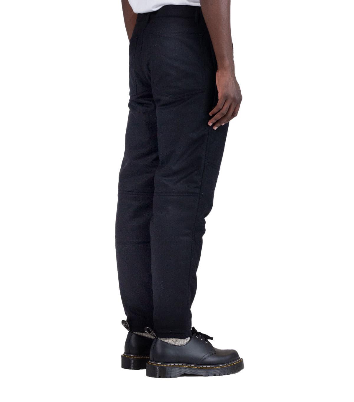 CdG SHIRT Woven Workwear Pants Black | SOMEWHERE