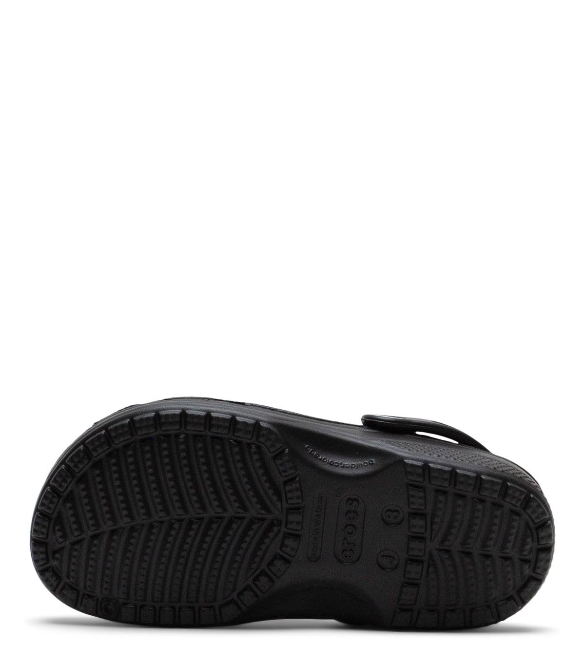 Crocs Classic Clog Kid's Black | SOMEWHERE