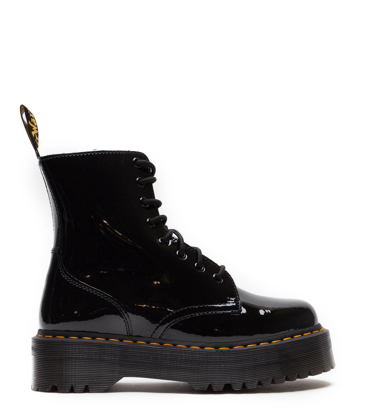 Dr. Martens Women's Jadon Hi Boot Black Patent | SOMEWHERE