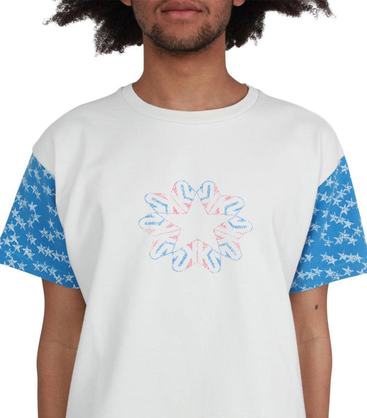 ERL Star Print T-Shirt White | SOMEWHERE