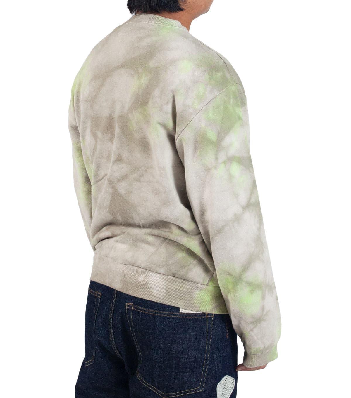 Kapital Kountry Eco Sweater Knit Hardrain Skull Khaki | SOMEWHERE