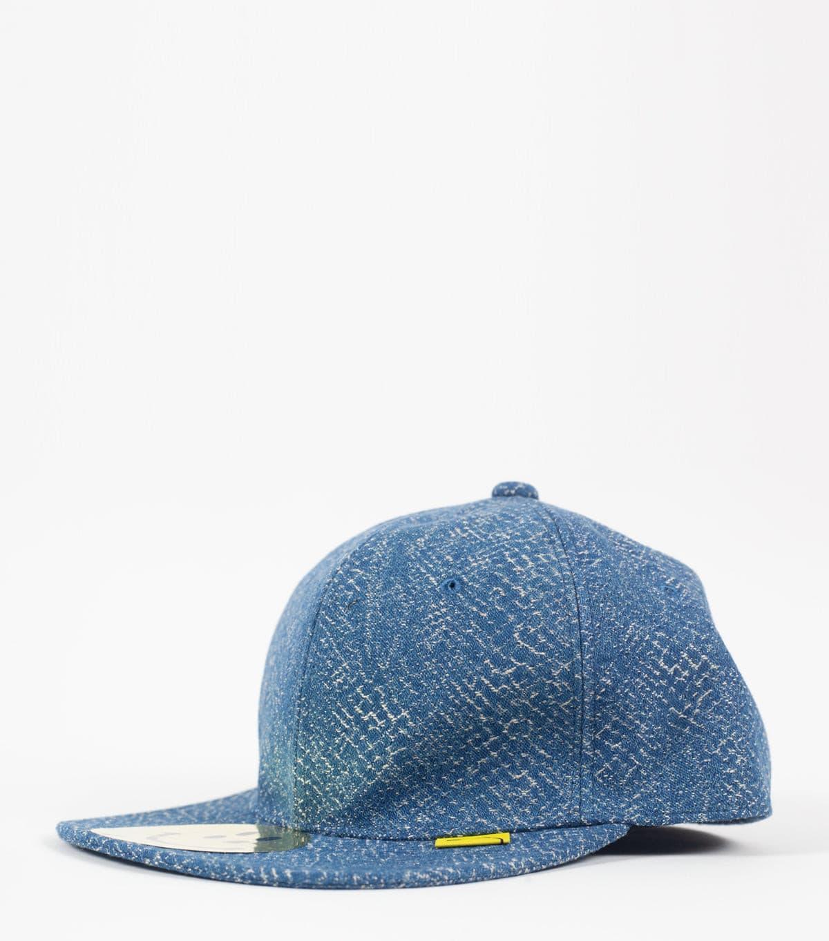 Kapital Kountry Snake Denim Baseball Hat Indigo | SOMEWHERE