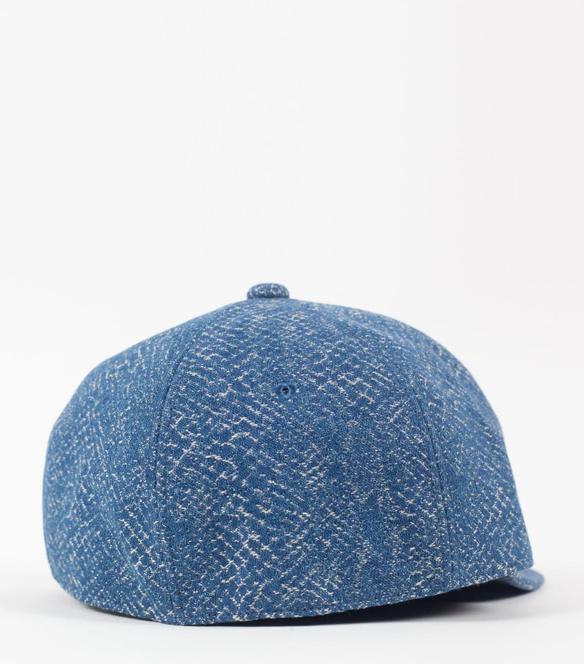 Kapital Kountry Snake Denim Baseball Hat Indigo | SOMEWHERE