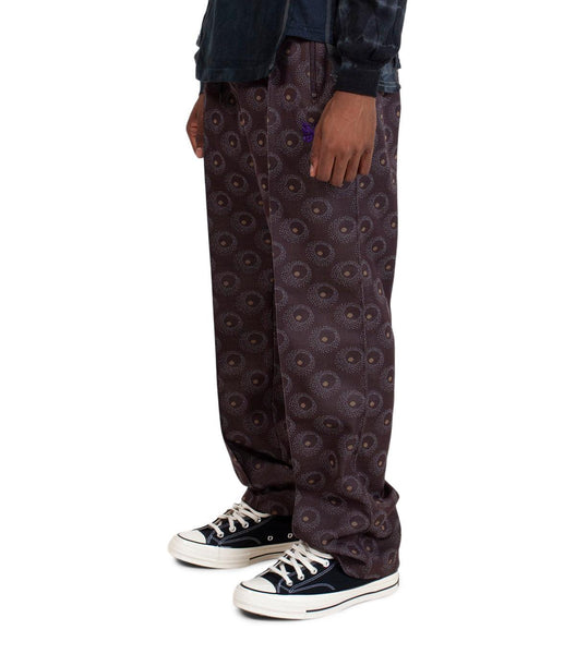 Needles Poly Jacquard Track Pants Brown | SOMEWHERE®