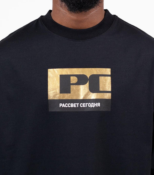 Rassvet Paccbet Logo Long Sleeve T-Shirt Black | SOMEWHERE