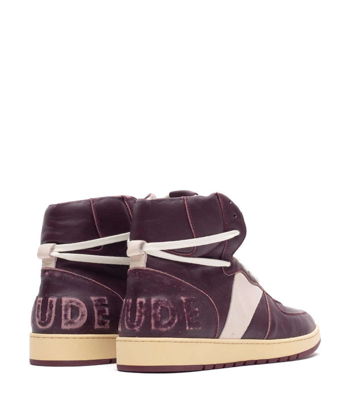 Rhude Rhecess Sky Hi Maroon | SOMEWHERE