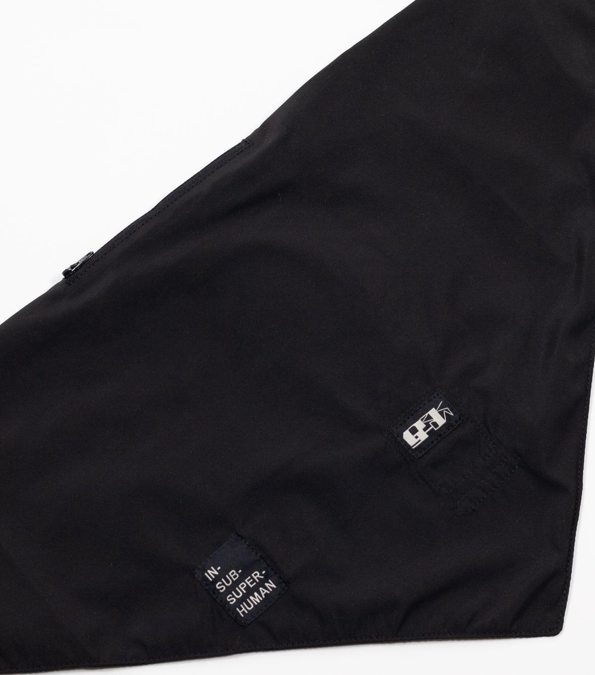 Rick Owens DRKSHDW Bandana Pouch Black | SOMEWHERE