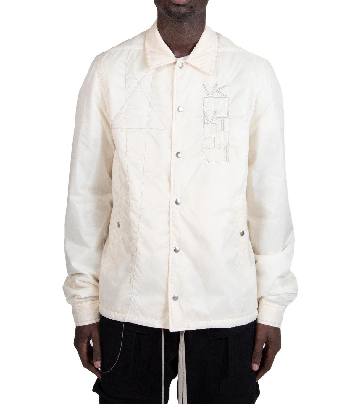 Rick Owens DRKSHDW Snapfront Jacket Natural | SOMEWHERE