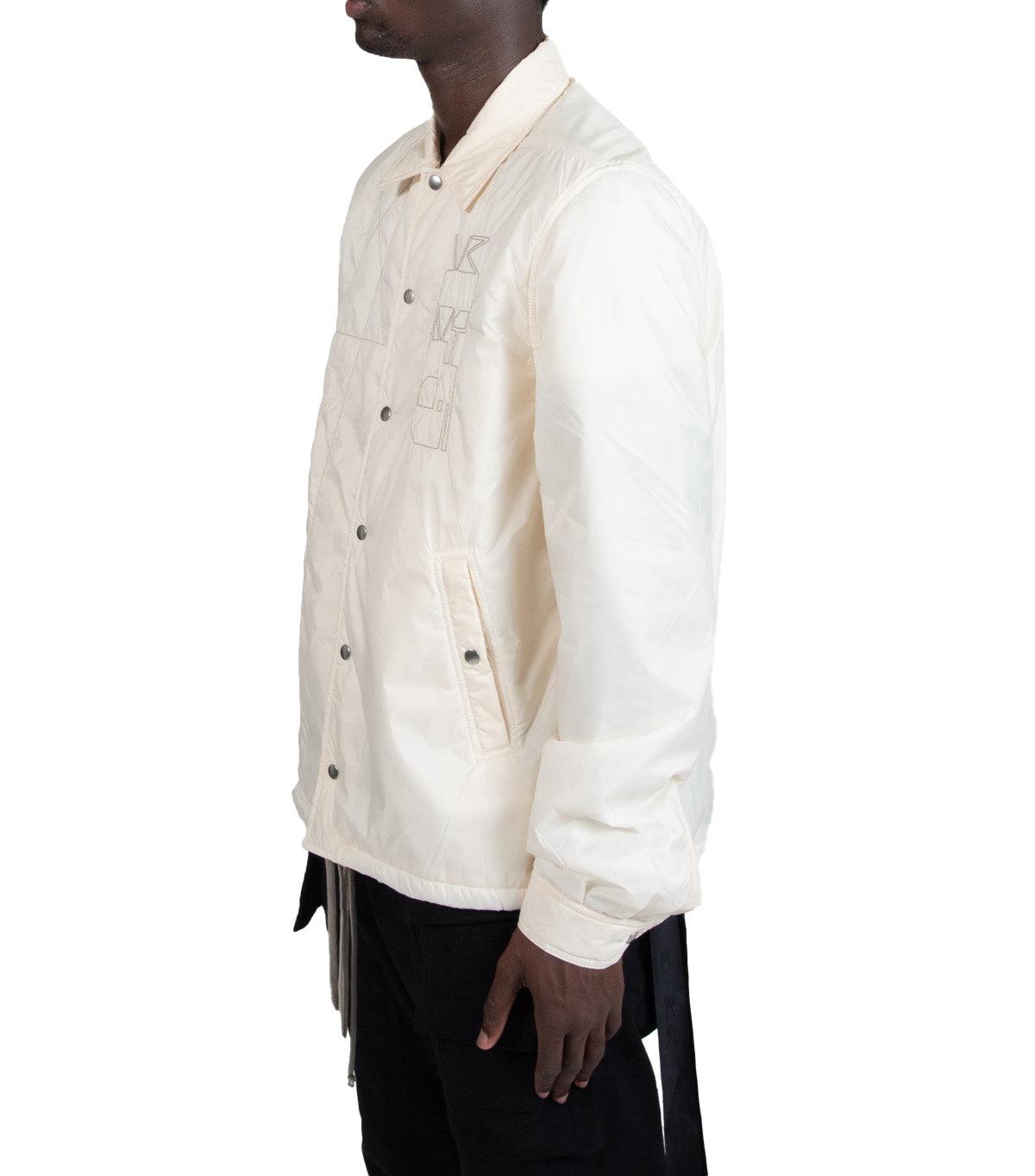 Rick Owens DRKSHDW Snapfront Jacket Natural | SOMEWHERE