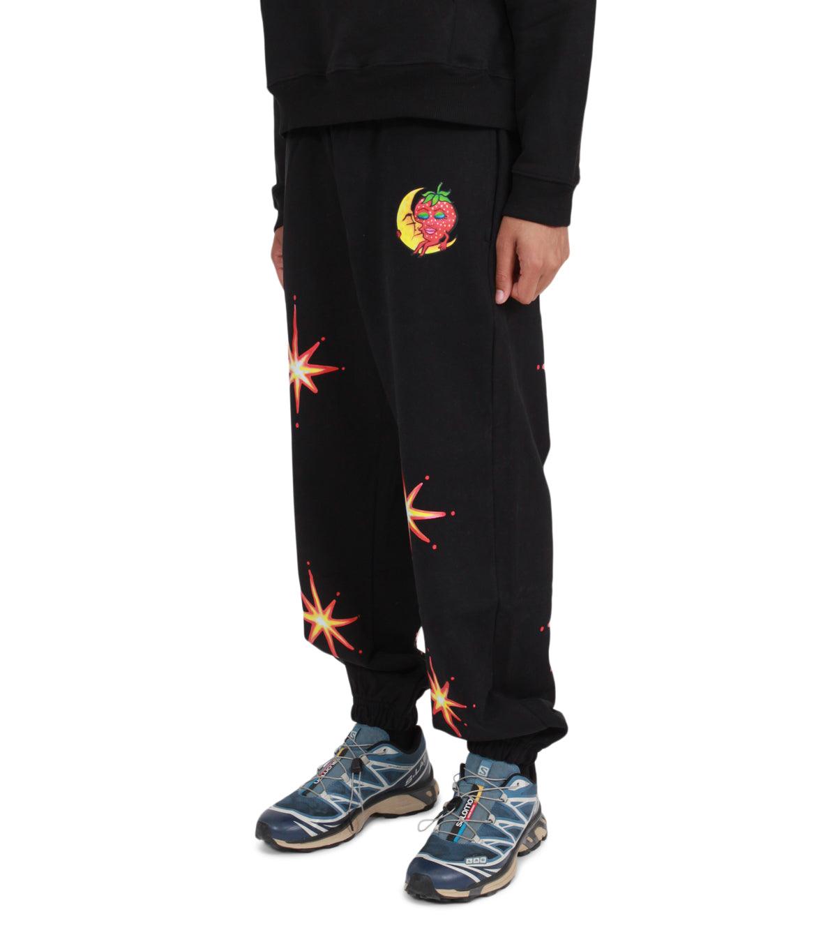 Sky High Farm Ally Bo Perennials Firework Sweatpants Black | SOMEWHERE