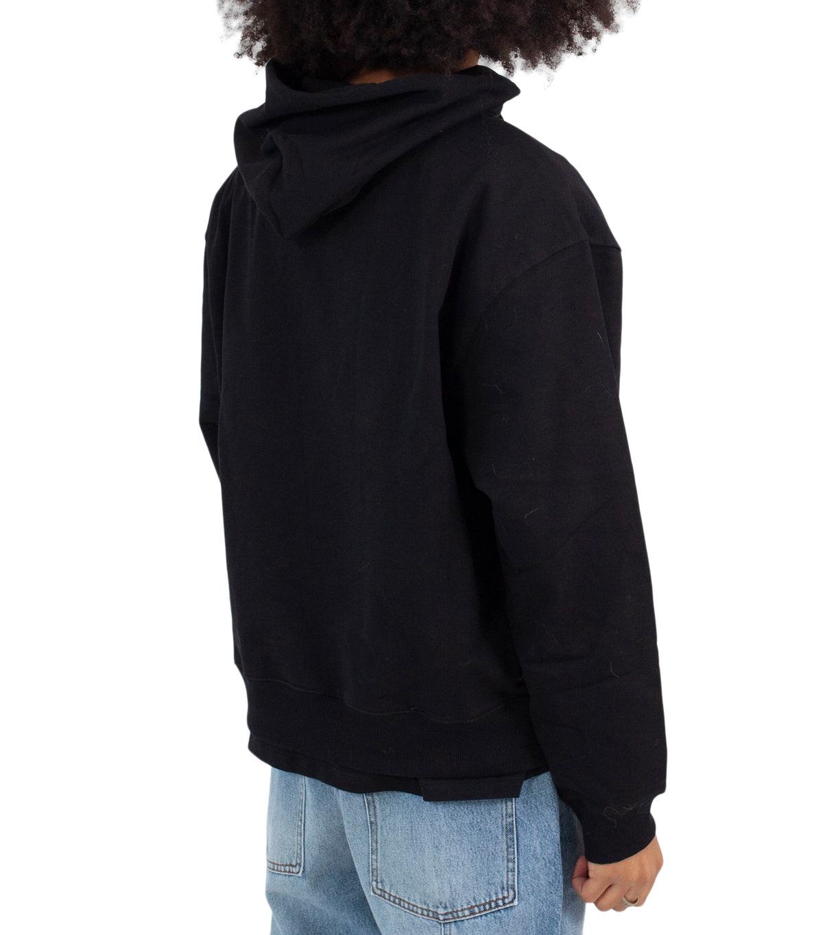 Sky High Farm Denim Tears Hoodie Black | SOMEWHERE