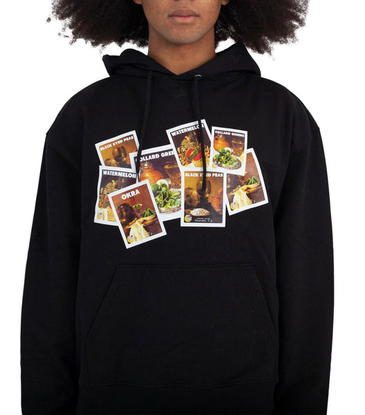 Sky High Farm Denim Tears Hoodie Black | SOMEWHERE