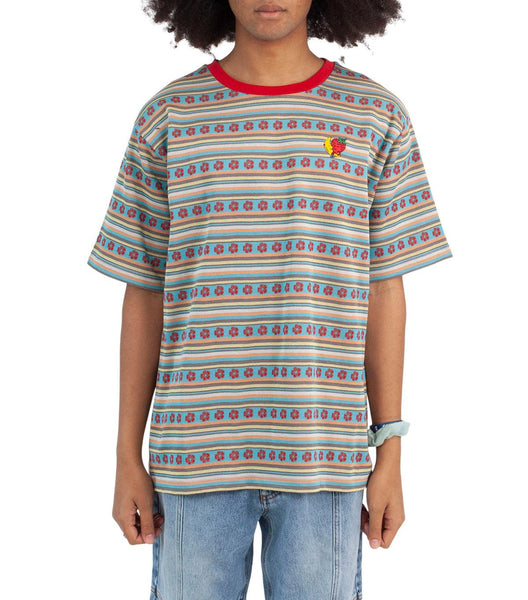 Sky High Farm Jacquard Flower T-Shirt Multi