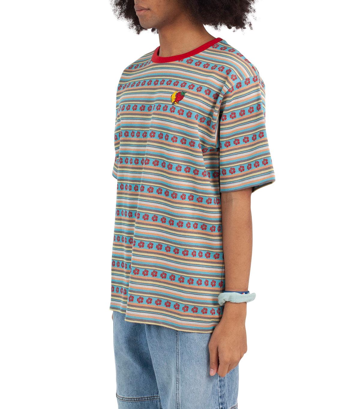 Sky High Farm Jacquard Flower T-Shirt Multi | SOMEWHERE