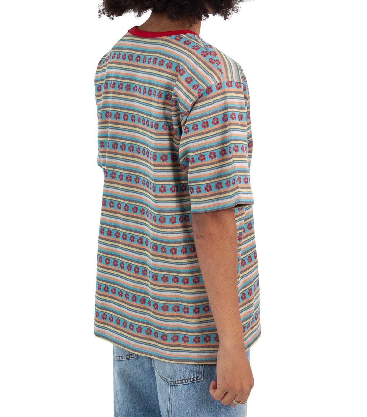 Sky High Farm Jacquard Flower T-Shirt Multi | SOMEWHERE