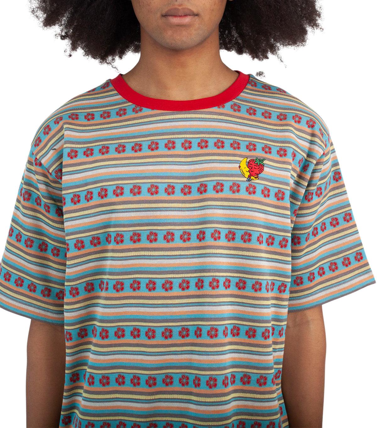 Sky High Farm Jacquard Flower T-Shirt Multi | SOMEWHERE