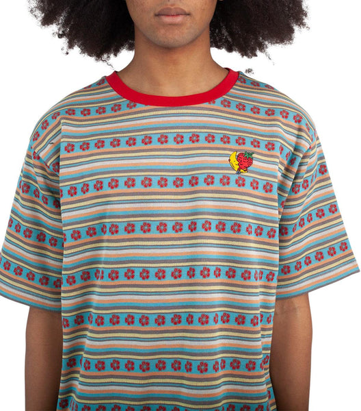 Sky High Farm Jacquard Flower T-Shirt Multi | SOMEWHERE