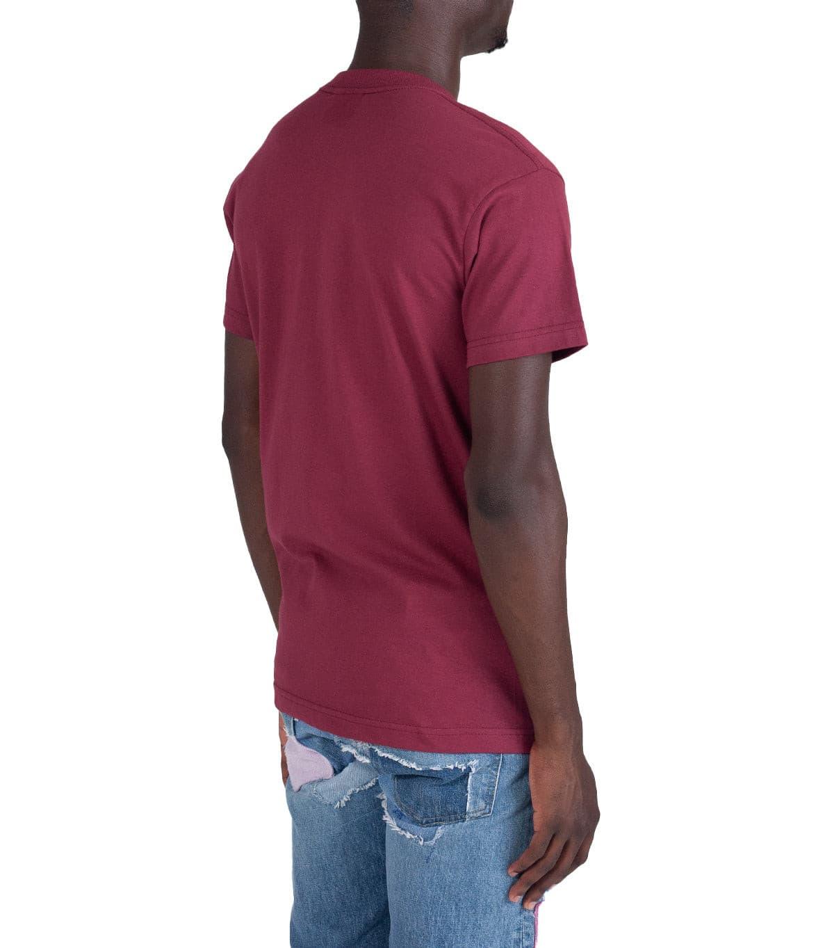 Sneeze Magazine Bounty T-Shirt Burgundy | SOMEWHERE