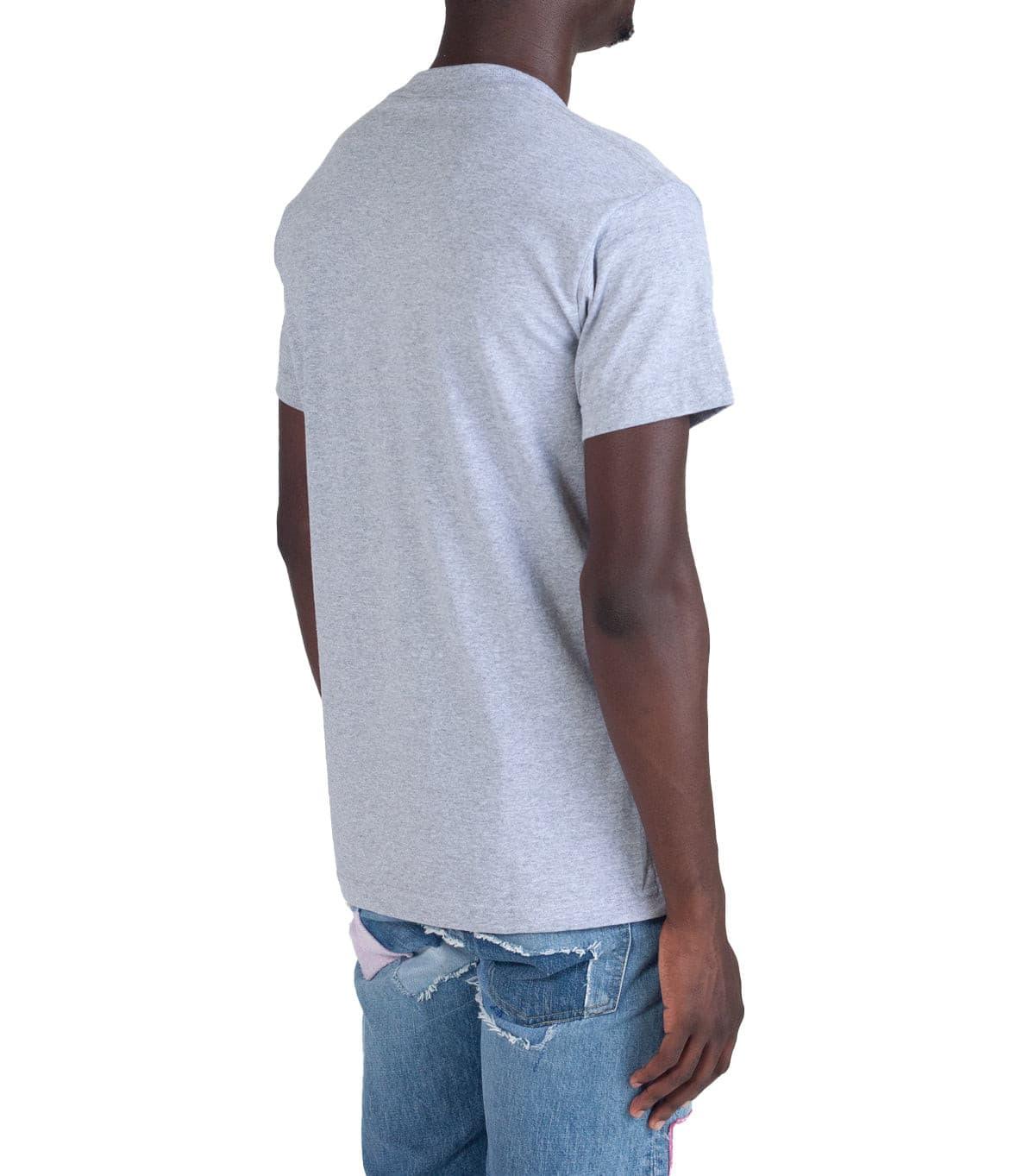 Sneeze Magazine Tourist T-Shirt Grey | SOMEWHERE
