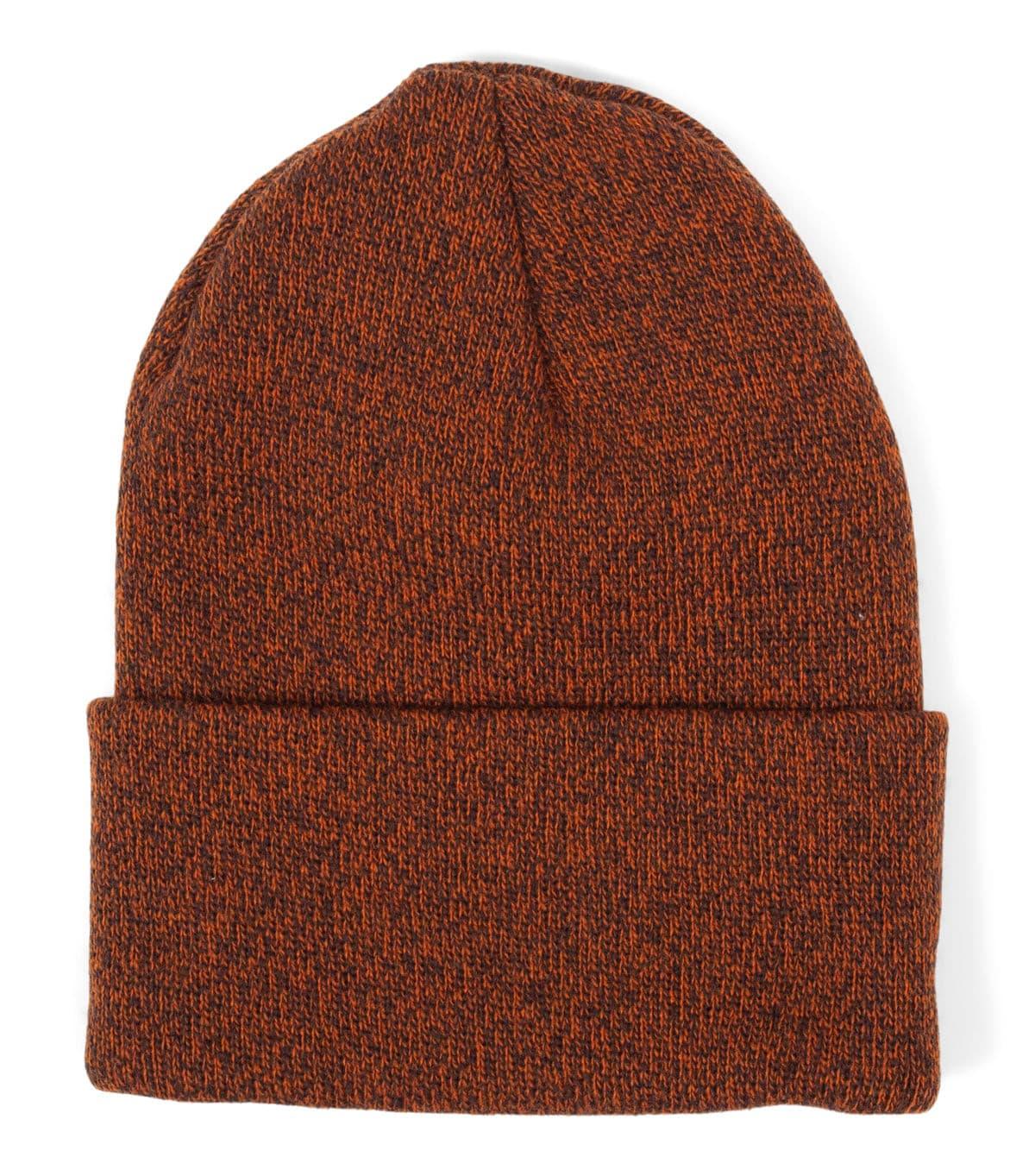 SOMEWHERE Oval Logo Beanie Orange Brown Marled | SOMEWHERE