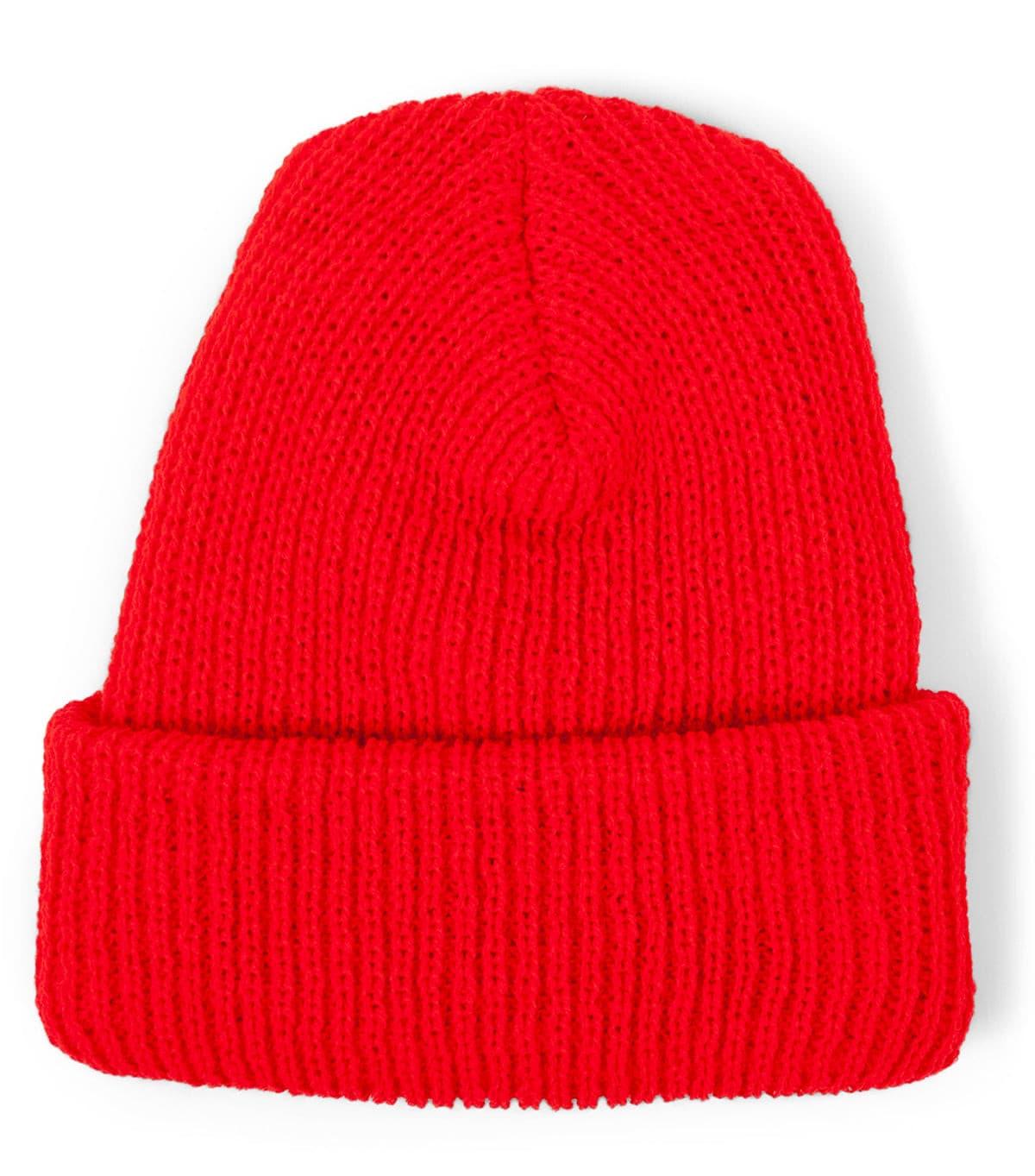 SOMEWHERE Script Logo Beanie Red | SOMEWHERE