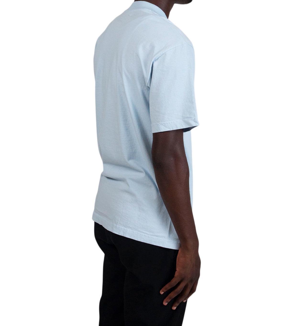 SOMEWHERE Stacked Logo T-Shirt Light Blue | SOMEWHERE