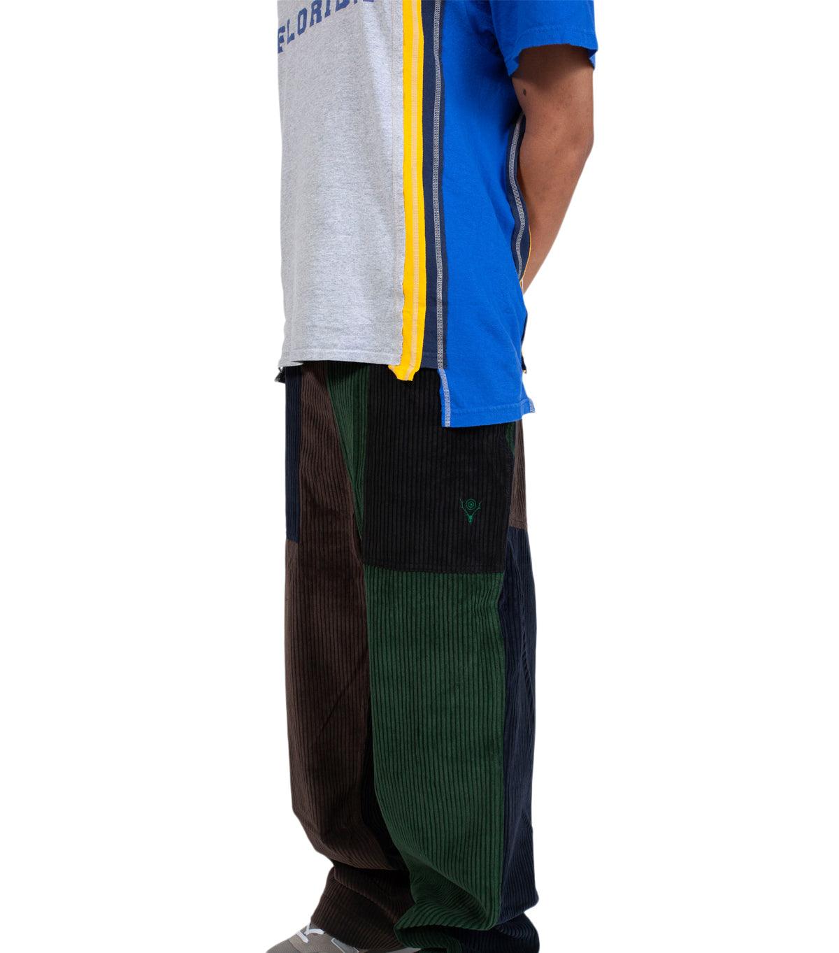 South2 West8 5W Corduroy Fatigue Pant Green Brown | SOMEWHERE
