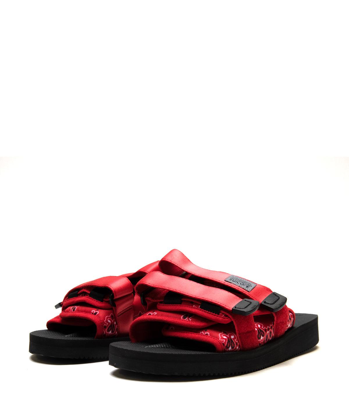 Suicoke Moto-Cab Nylon Bandana Red | SOMEWHERE