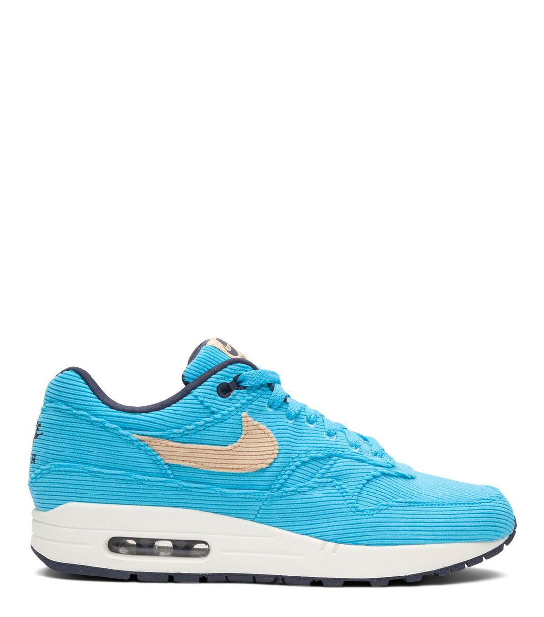 03.17.23 Nike Air Max 1 Premium Corduroy Baltic Blue | SOMEWHERE