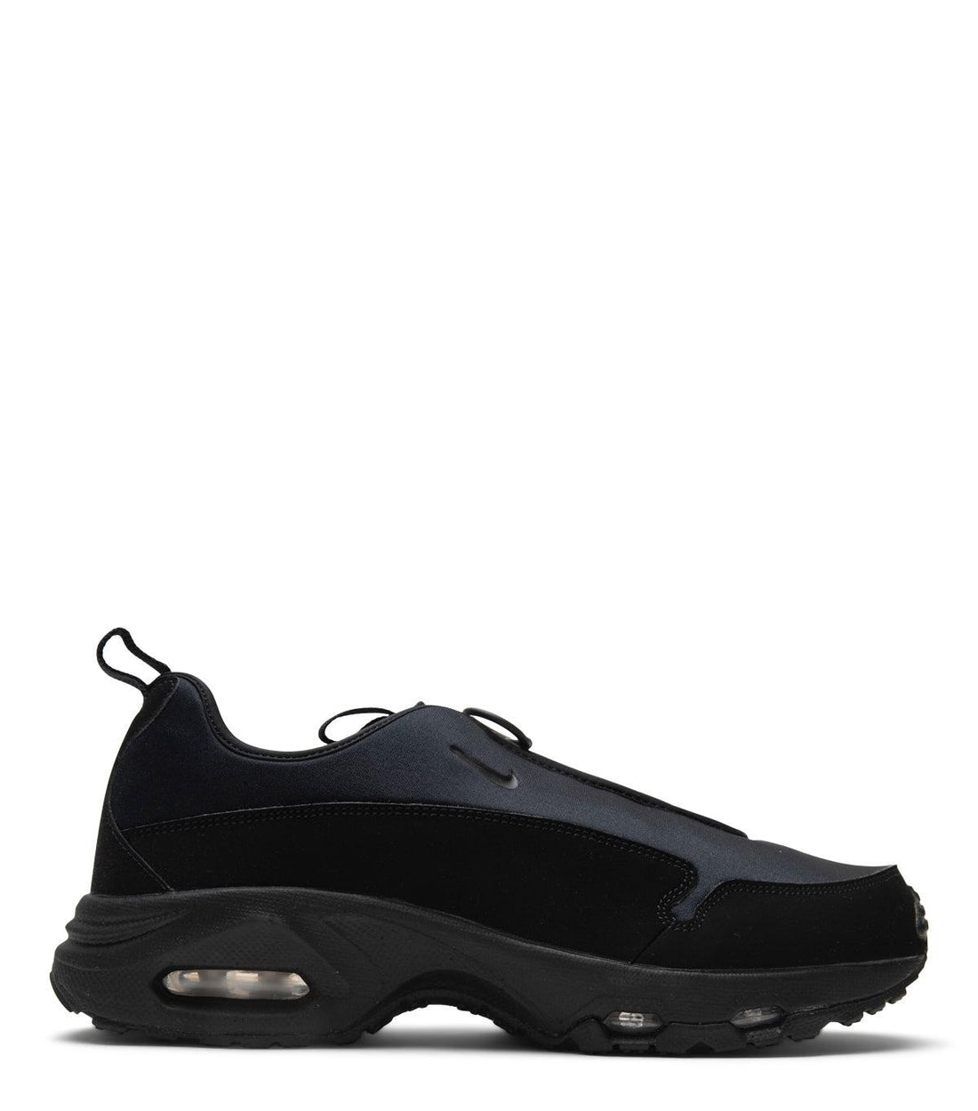 07.29.22 CdG Homme Plus x Nike Air Max Sunder SP Triple Black | SOMEWHERE