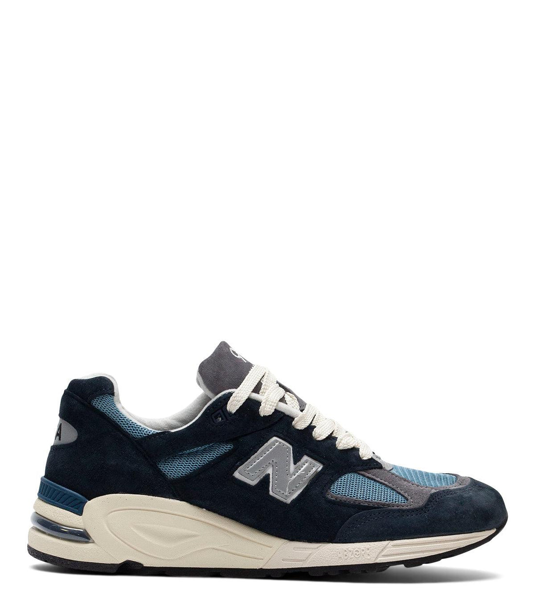 08.25.22 New Balance by Teddy Santis Made in USA 990v2 Navy | SOMEWHERE