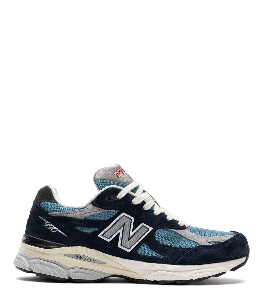 08.25.22 New Balance by Teddy Santis Made in USA 990v3 Navy | SOMEWHERE