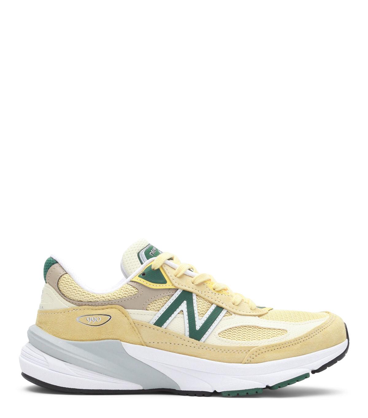 09.07.23 New Balance Made In USA 990v6 Yellow Green