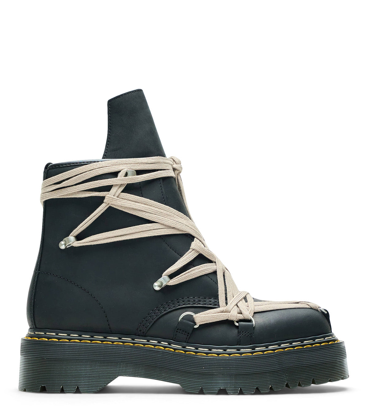 10.16.25 Rick Owens x Dr. Martens Megalace Boot Black