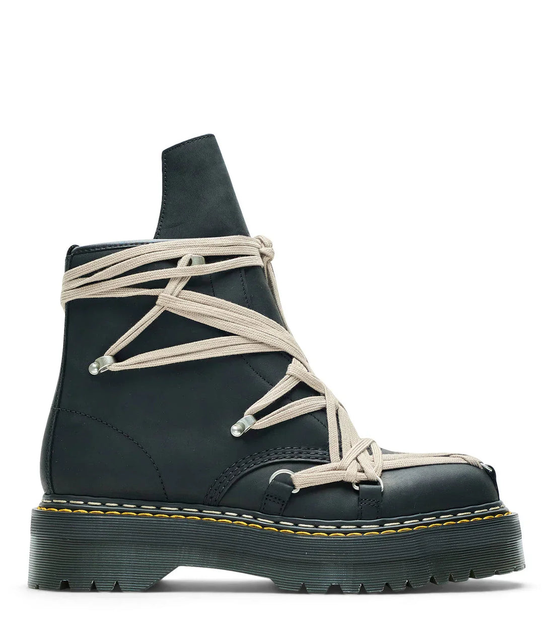 10.16.25 Rick Owens x Dr. Martens Megalace Boot Black