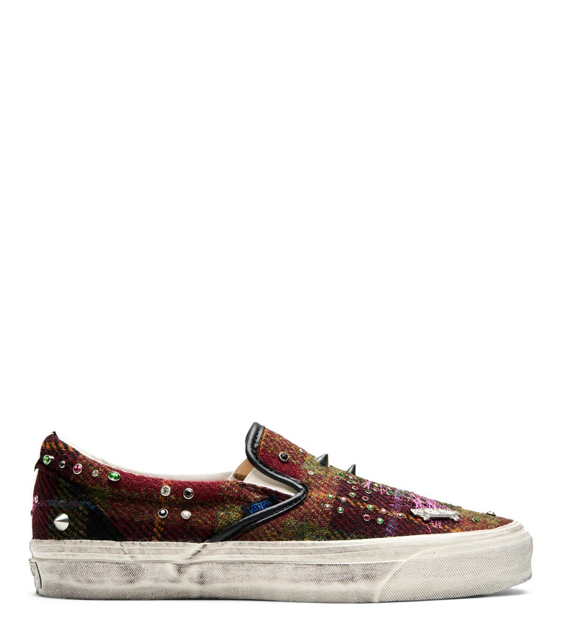 09.24.26 Vans LX Classic Slip-On 98 Harris Tweed Red - SOMEWHERE