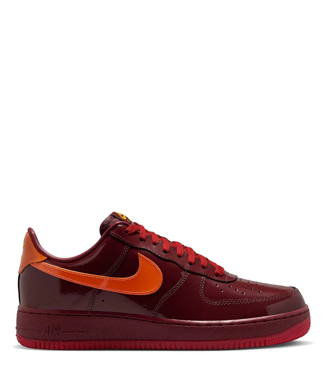 04.09.26 Nike Air Force 1 Low Patent Leather Red - SOMEWHERE