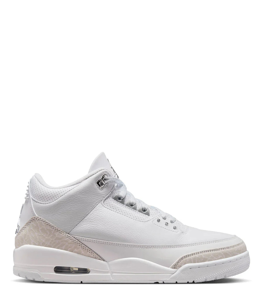 07.03.25 Air Jordan 3 Retro White Metallic Silver
