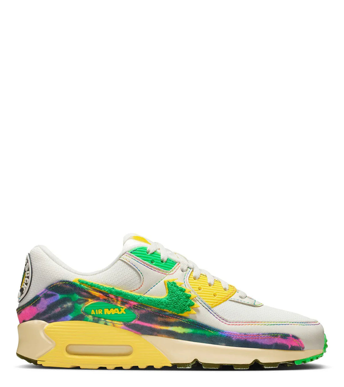 10.24.25 Nike x Grateful Dead x Oregon Air Max 90 Sail Green Yellow