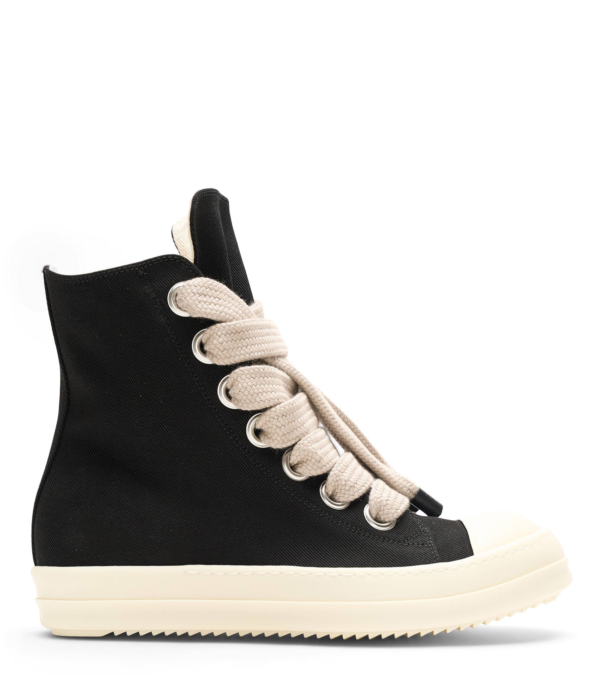 Rick Owens DRKSHDW Scarpe In Jumbo Lace Sneaks Black Milk