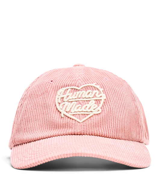 Human Made 6 Panel Corduroy Cap Pink